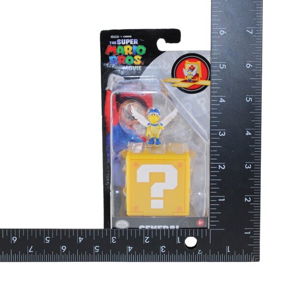 Super Mario Bros Movie General Koopa Figure w/ Question Block Jakks Pacific - Picture 4 of 17